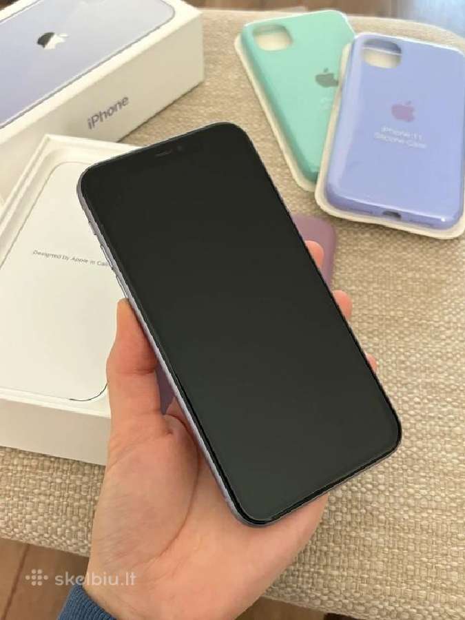 iPhone 11 128gb purple/violetinės spalvos - nuotraukos Nr. 2