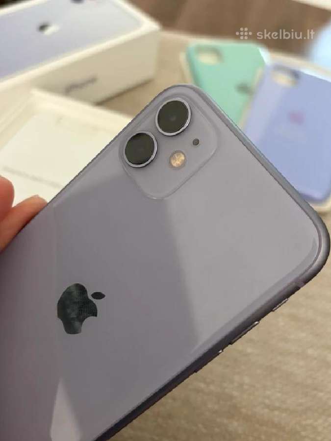iPhone 11 128gb purple/violetinės spalvos - nuotraukos Nr. 3