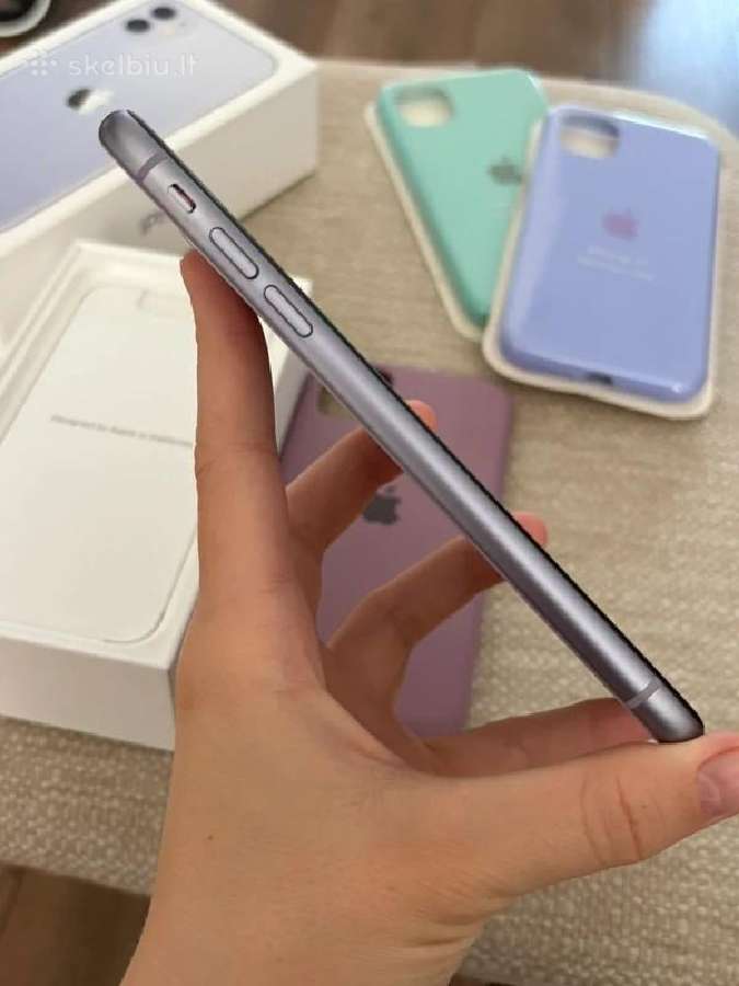 iPhone 11 128gb purple/violetinės spalvos - nuotraukos Nr. 4