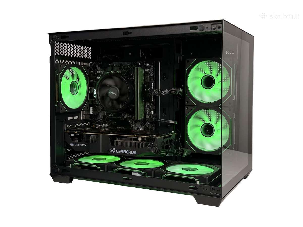 Gtx 1070ti 8gb, Ryzen 5, 16gb RAM Garantija, Sf - nuotraukos Nr. 13