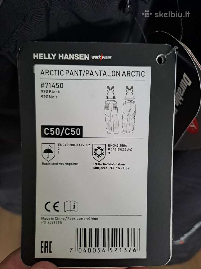 Puskombinezonis Helly hansen arctic pant - nuotraukos Nr. 3