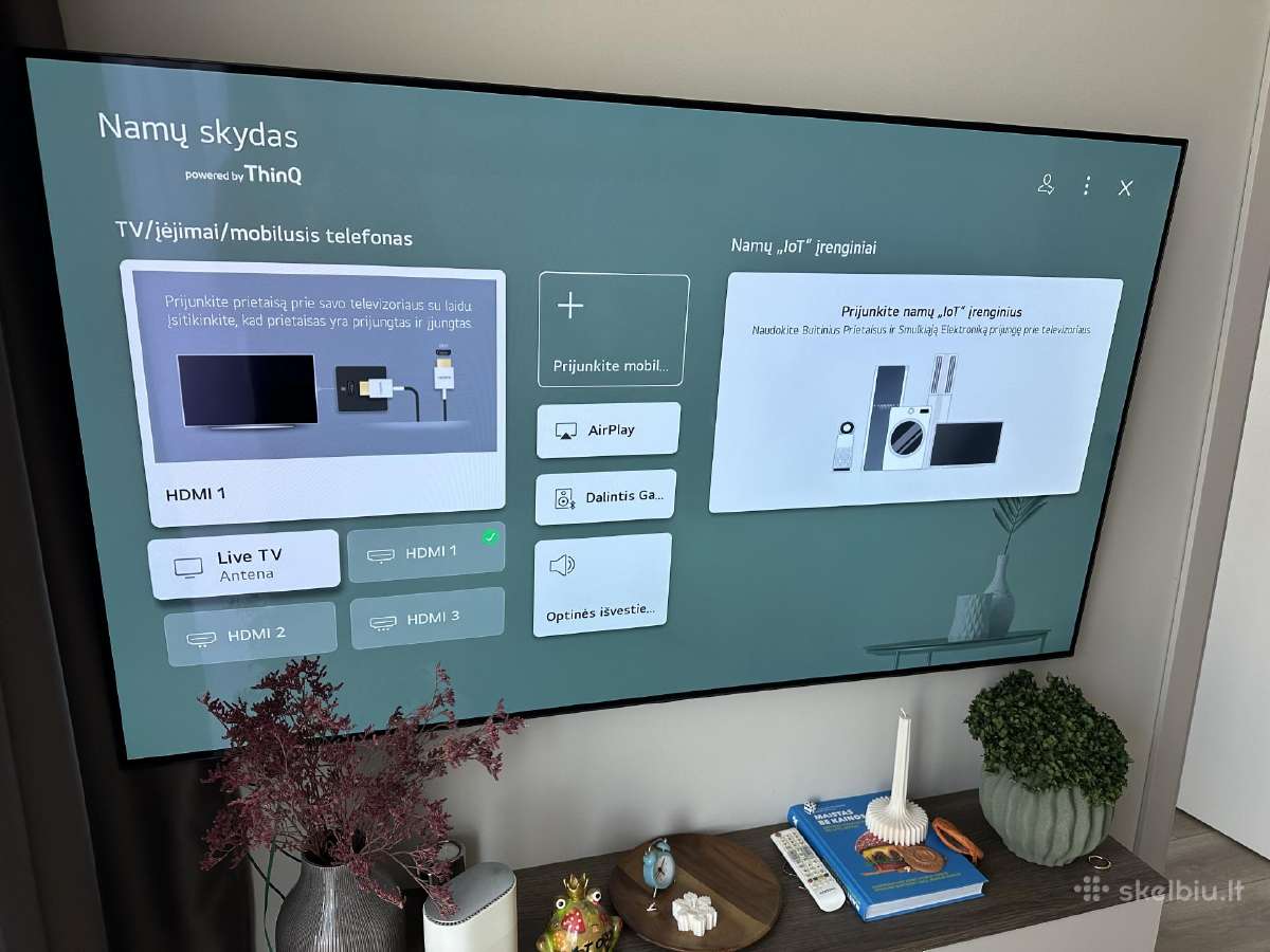 LG oled65a13la 65 coliu TV be defektu - nuotraukos Nr. 3