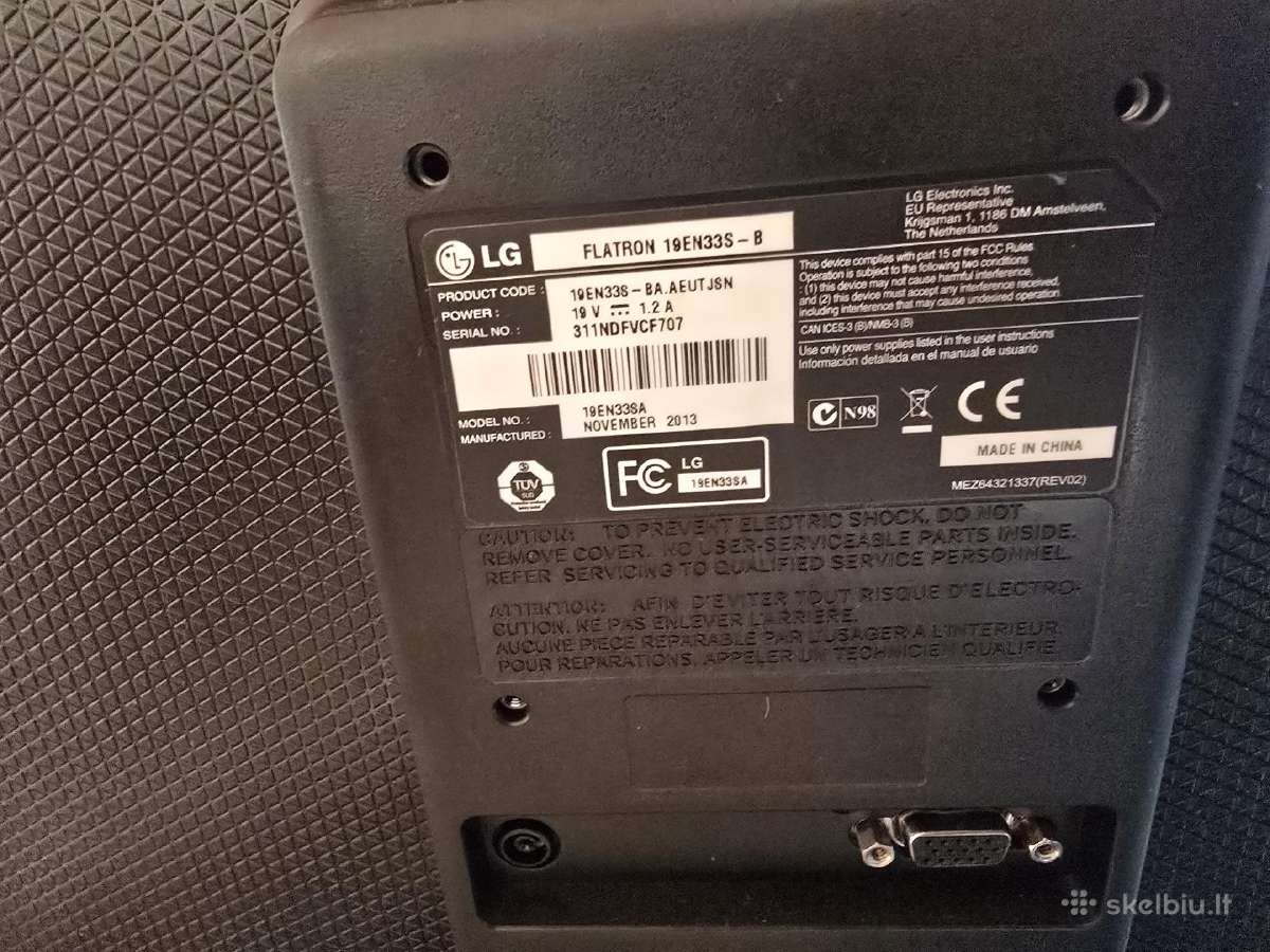 LG 19colių monitorius - nuotraukos Nr. 2