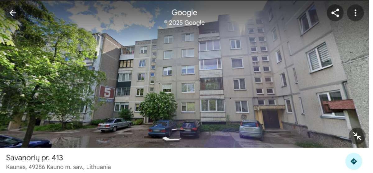 Nuomojamas Tvarkingas 1k Butas 38kv Prie Pc Savas - nuotraukos Nr. 12