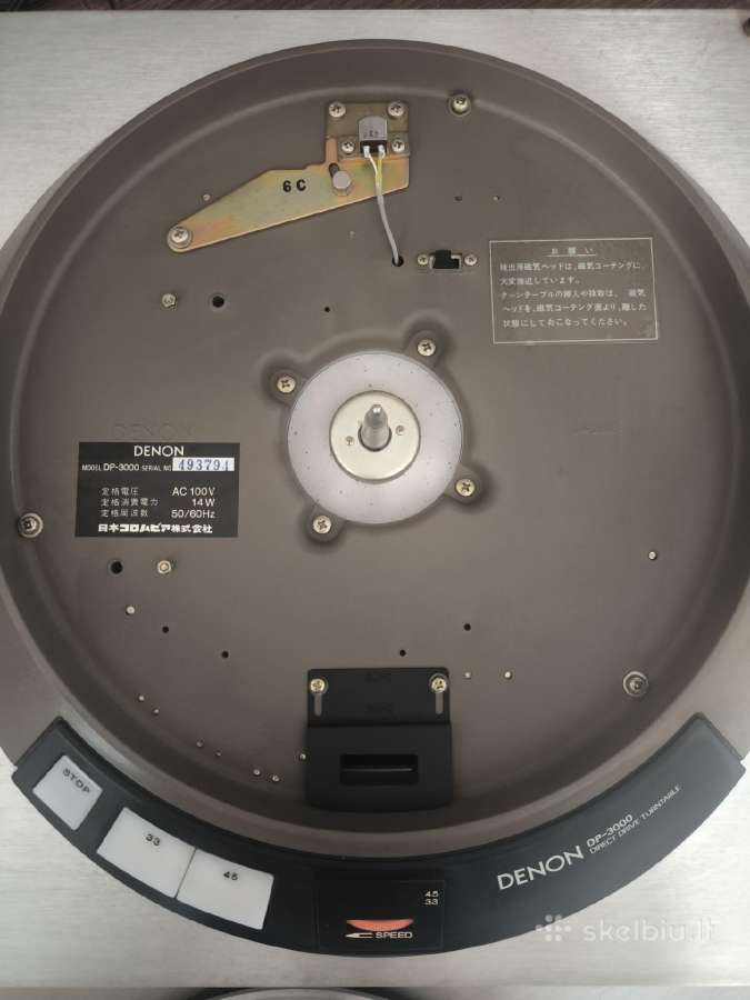 Denon Dp-3000 - nuotraukos Nr. 11