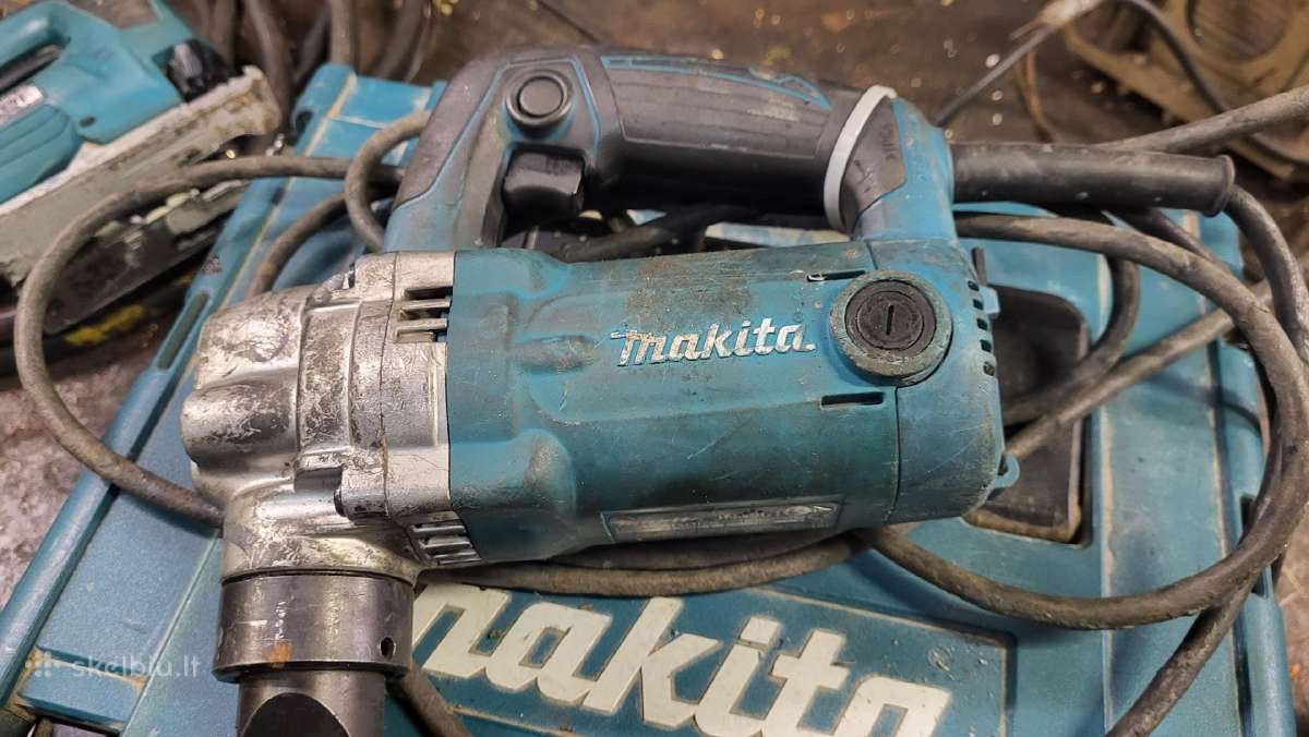 Makita freza siaurapjūklis, skardos žirklės - nuotraukos Nr. 8