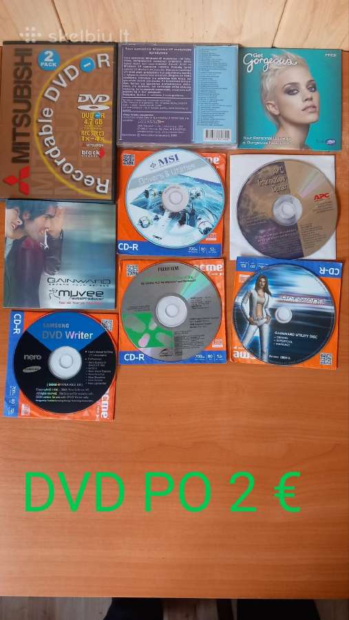 CD dvd kasetės - nuotraukos Nr. 3