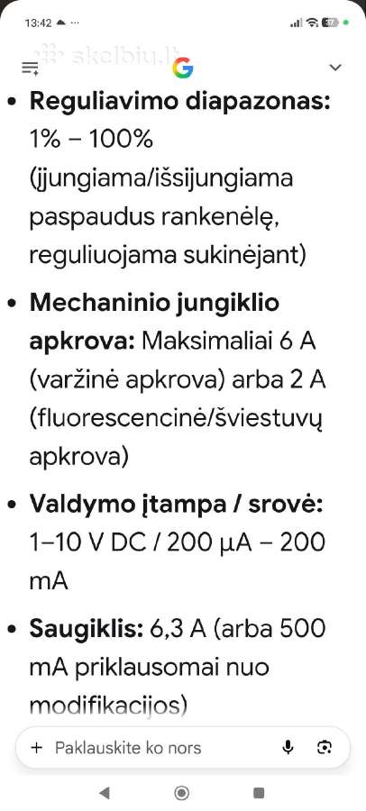 Sviesos mehanizmas(laivams) - nuotraukos Nr. 5
