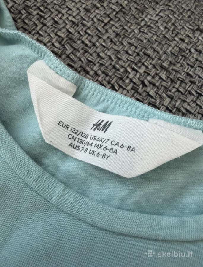H&m medvilninė palaidinė 122/128 dydis - nuotraukos Nr. 3