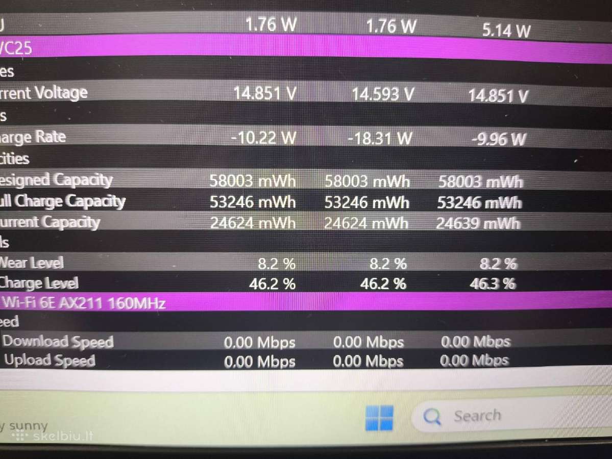 Latitude 5430 14" Ips i7-1265u 32gb 256gb 8% - nuotraukos Nr. 6