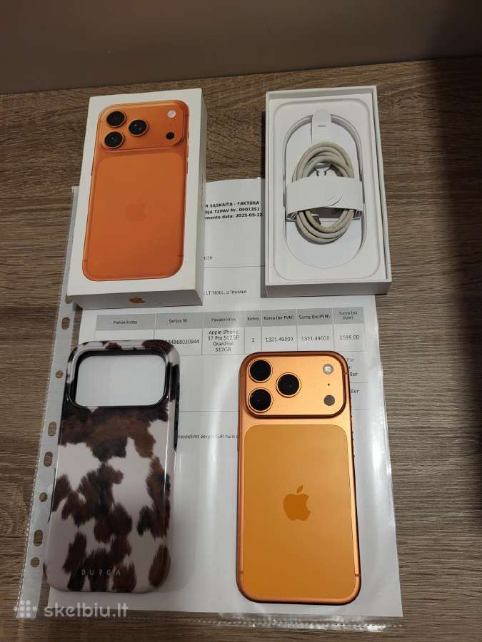 Apple iPhone 17 Pro 512gb (Su garantija) - nuotraukos Nr. 2