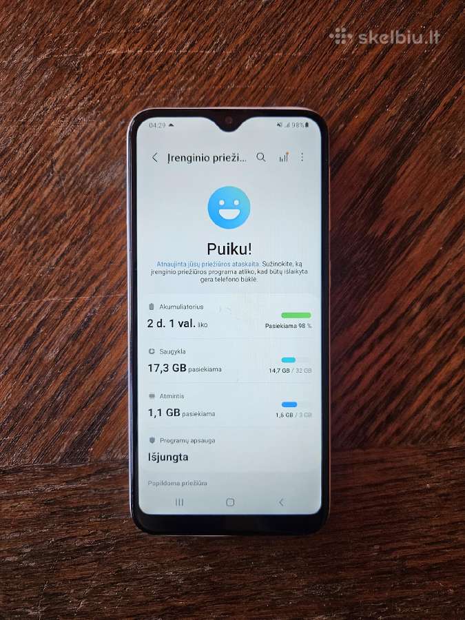 Samsung Galaxy A20e - nuotraukos Nr. 4
