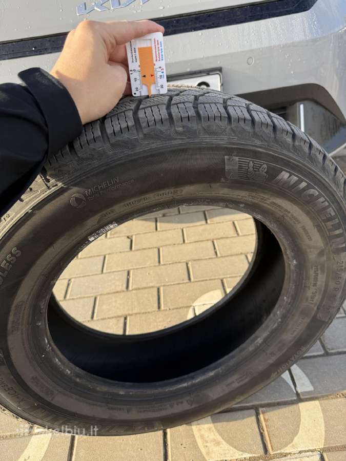 Michelin X-ice Snow 215/60 R16 (Likutis ~7 mm) - nuotraukos Nr. 2