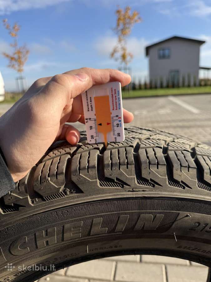Michelin X-ice Snow 215/60 R16 (Likutis ~7 mm) - nuotraukos Nr. 5