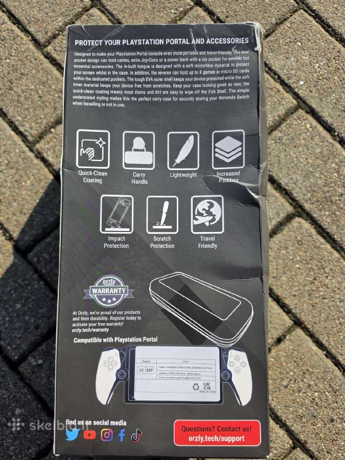 „Playstation Portal“ dėklas Orzly - nuotraukos Nr. 2
