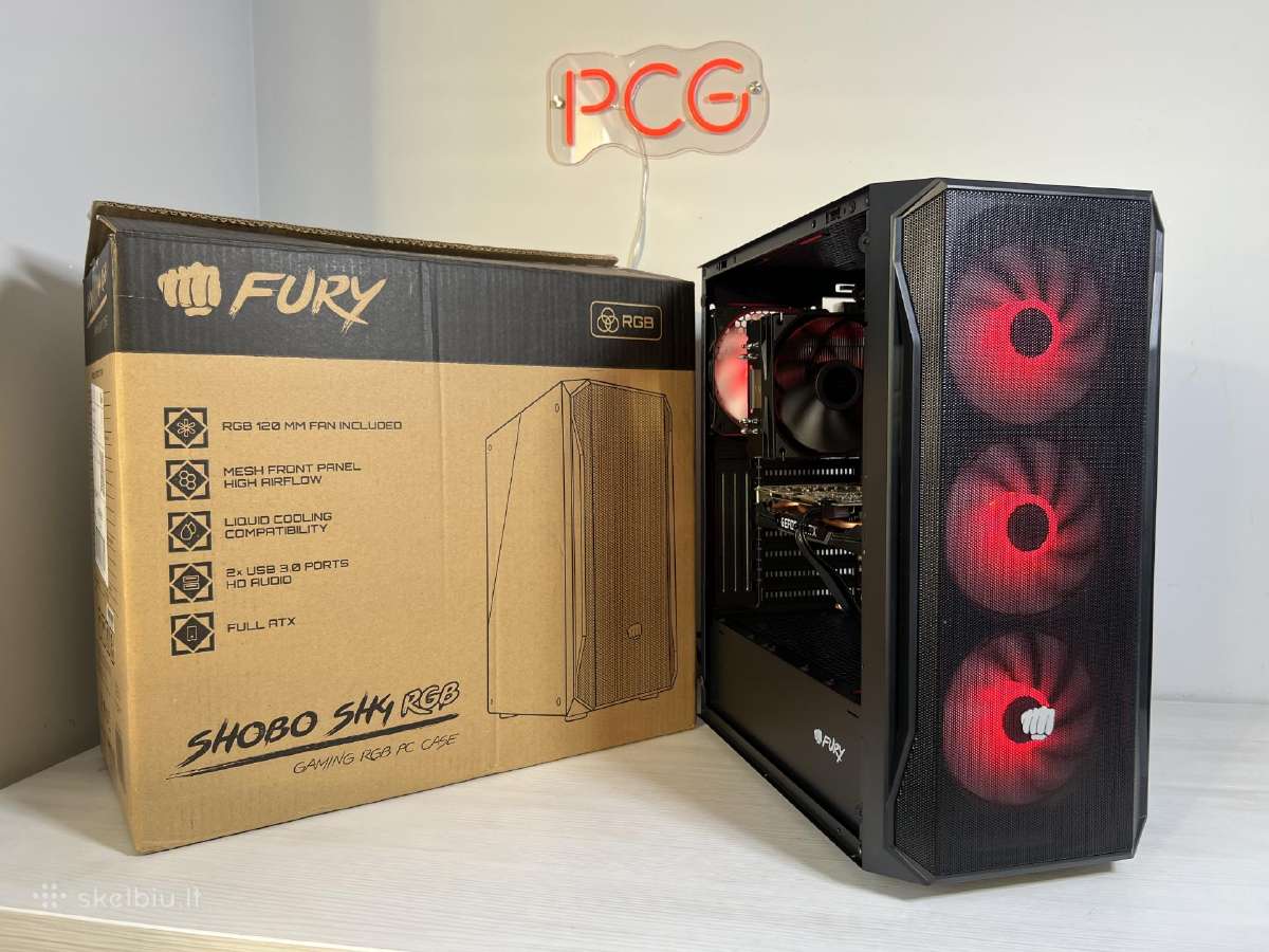 Žaidimų kompiuteris - i7-7700k Rtx 2060 Super - nuotraukos Nr. 5