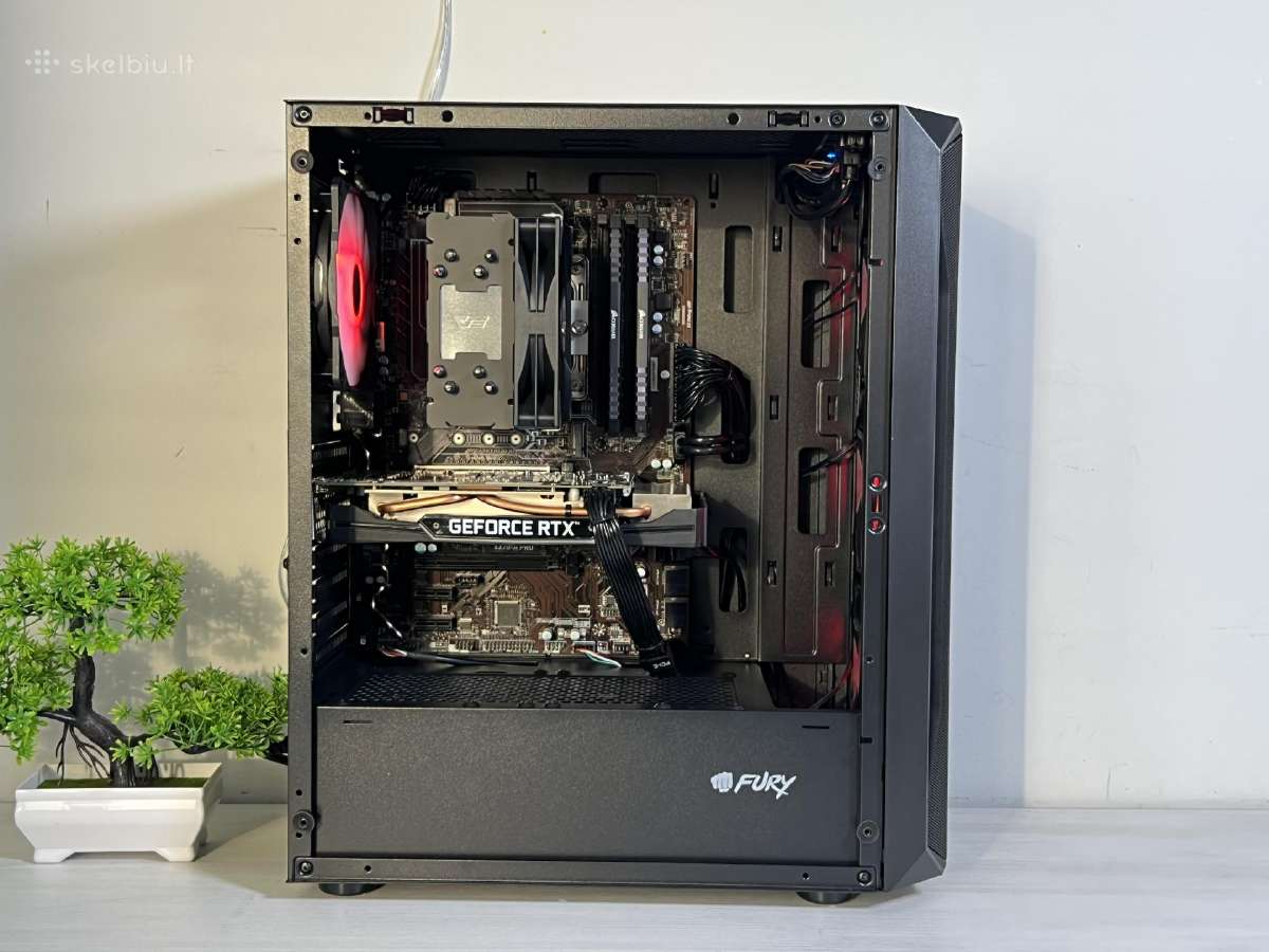 Žaidimų kompiuteris - i7-7700k Rtx 2060 Super - nuotraukos Nr. 2