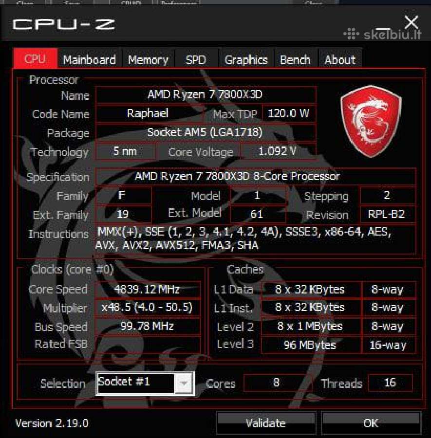 Rtx 4080 Super / Ryzen 7 7800x3d - nuotraukos Nr. 6