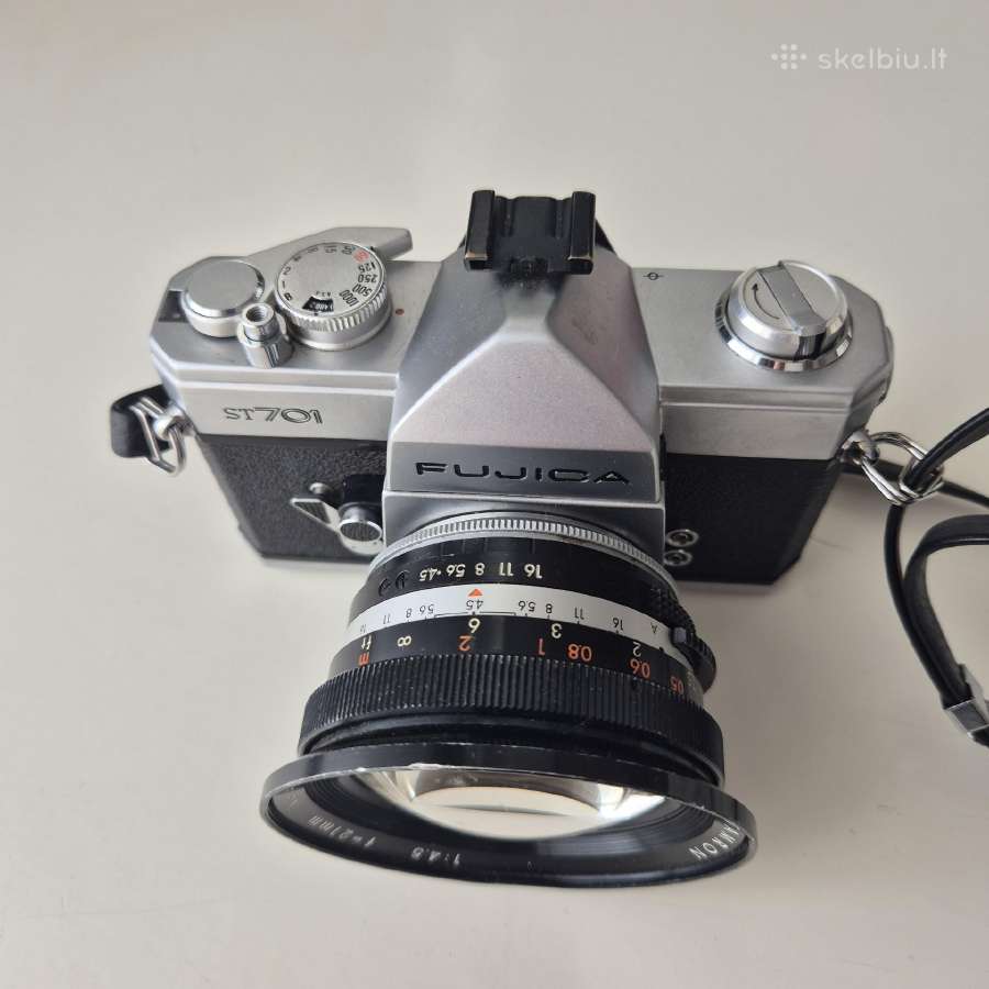 Juostinis fotoaparatas Fujica St701 + Tamron 21mm - nuotraukos Nr. 2