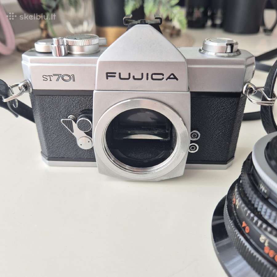 Juostinis fotoaparatas Fujica St701 + Tamron 21mm - nuotraukos Nr. 4