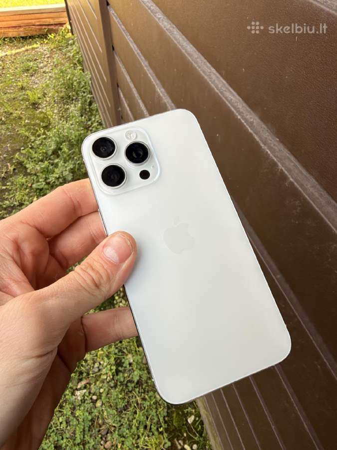 iPhone 15pro Max Baterija 100% - nuotraukos Nr. 4