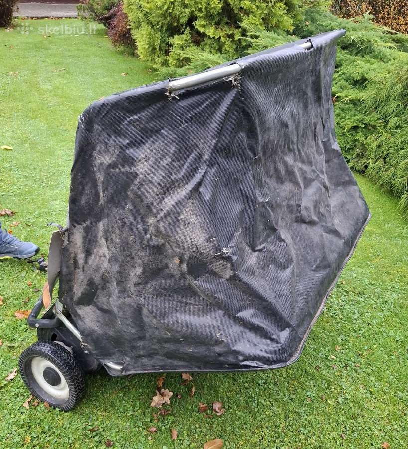 Husqvarna Hi Speed 107 cm. lapų rinktuvas - nuotraukos Nr. 3