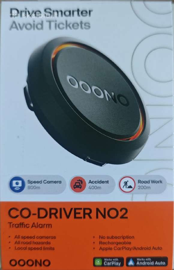 Co-driver no2 traffic alarm - nuotraukos Nr. 2
