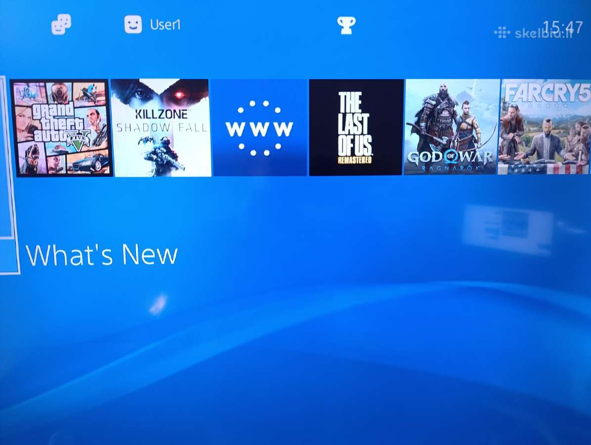 Parduodama Playstation 4 Fat atrišta 500gb - nuotraukos Nr. 4