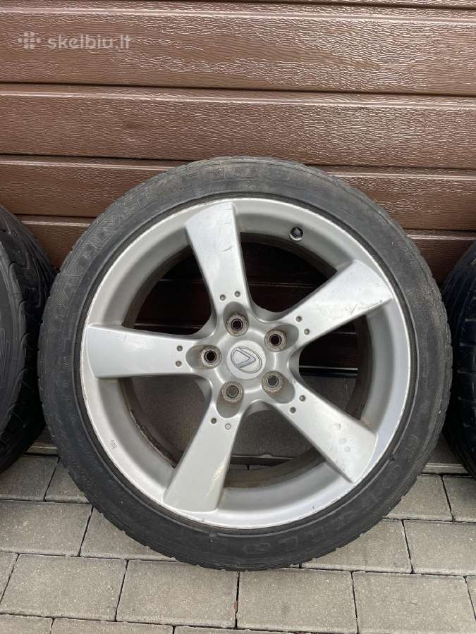Mazda Rx8 R18 Lieti ratlankiai - nuotraukos Nr. 5