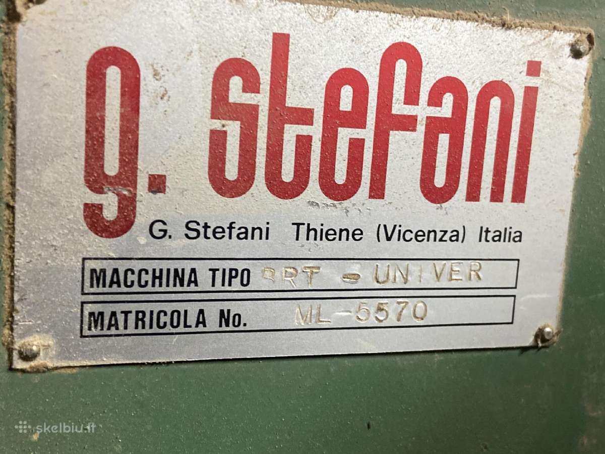 G.stefani Brt - Univer briaunavimo staklės - nuotraukos Nr. 3