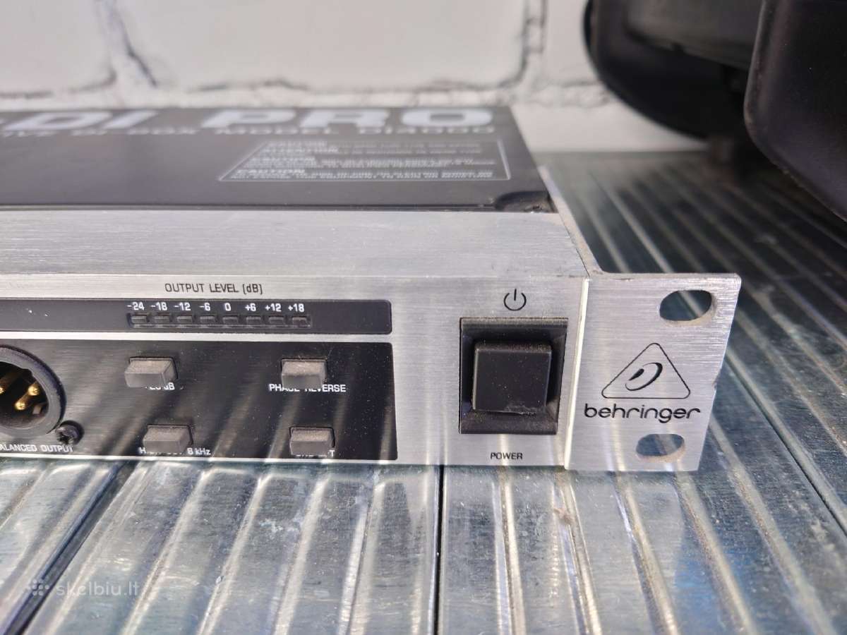 Behringer Ultra-di Pro 4 kanalų diboksas direktas - nuotraukos Nr. 2