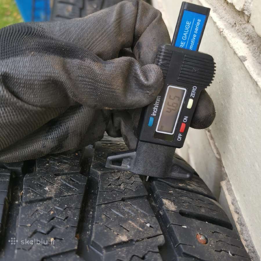 Naudotos žieminės Michelin Agilis 205/65 R16c - nuotraukos Nr. 2