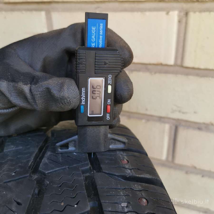 Naudotos žieminės Michelin Agilis 205/65 R16c - nuotraukos Nr. 6