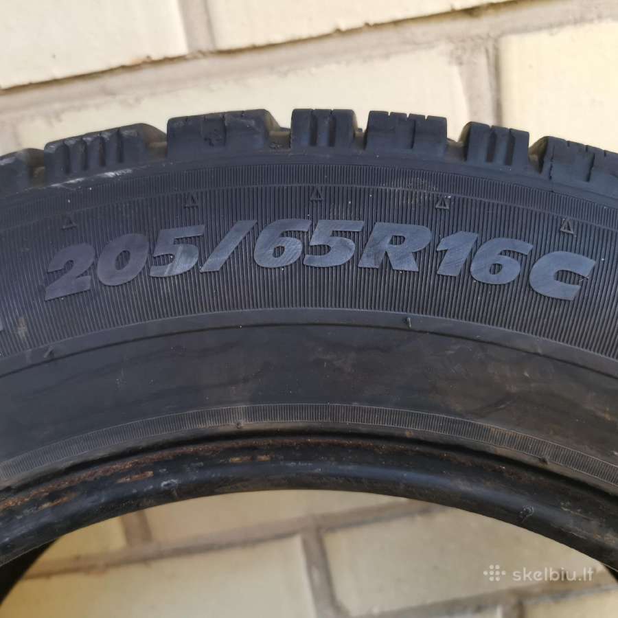 Naudotos žieminės Michelin Agilis 205/65 R16c - nuotraukos Nr. 13