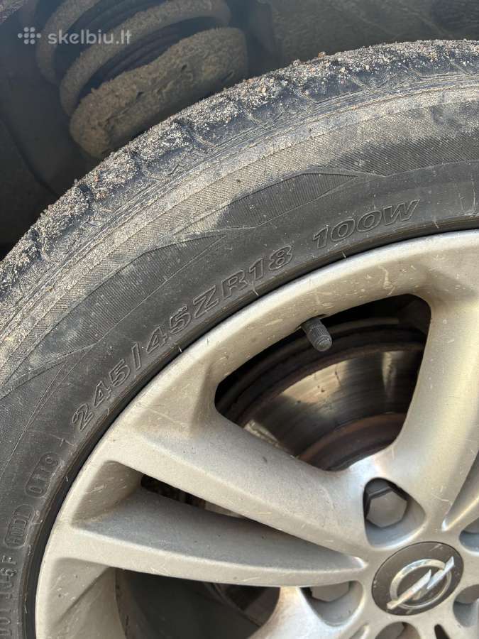 5x120 originalus opel r18 ratai su padangom - nuotraukos Nr. 2