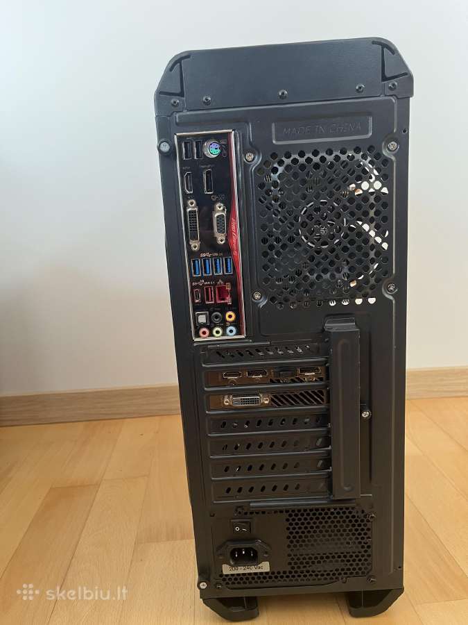 Žaidimų kompiuteris i7-6700k / Gtx 1080 / 16gb RAM - nuotraukos Nr. 3
