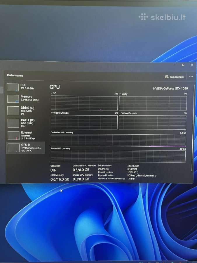 Žaidimų kompiuteris i7-6700k / Gtx 1080 / 16gb RAM - nuotraukos Nr. 8