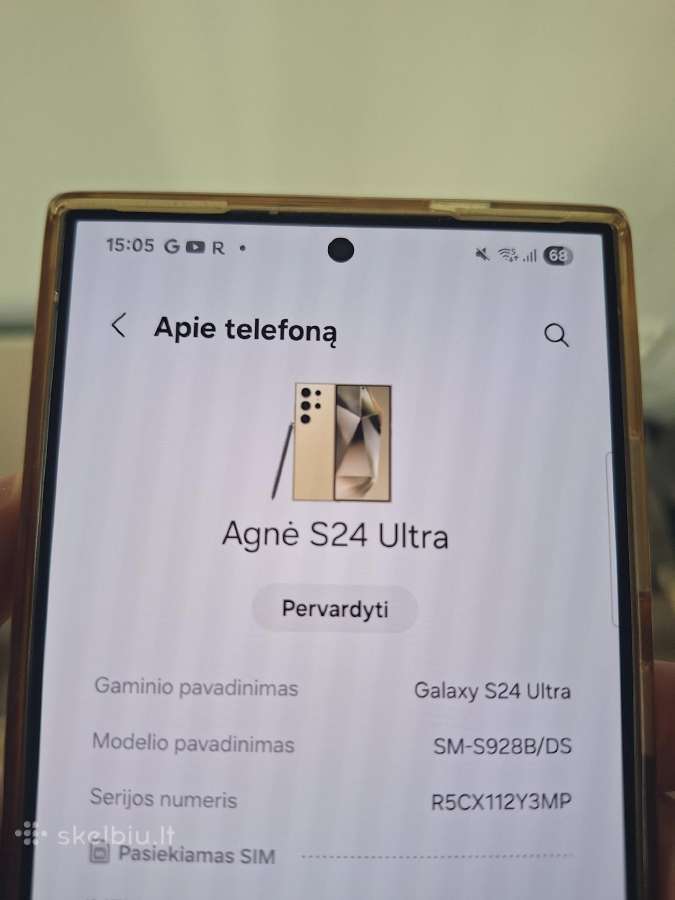 Parduodu s24 Ultra - nuotraukos Nr. 3