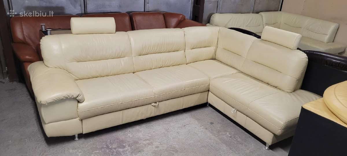 Sofa lova odinis kampas su Patalynes dėže - nuotraukos Nr. 5