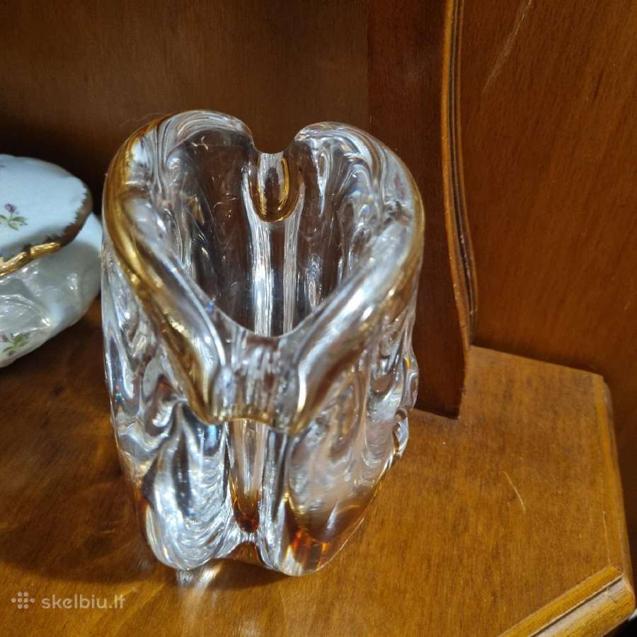 Vaza "Vamp"- labai sunki (Val Saint Lambert,1956 m - nuotraukos Nr. 9