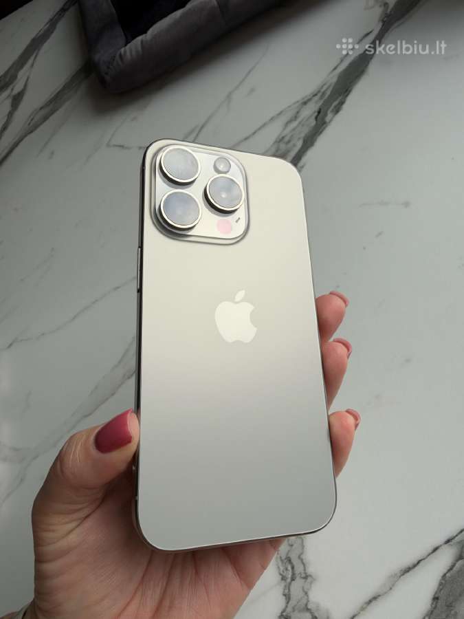 Apple iPhone 15 Pro 256 GB Natural Titanium - nuotraukos Nr. 2