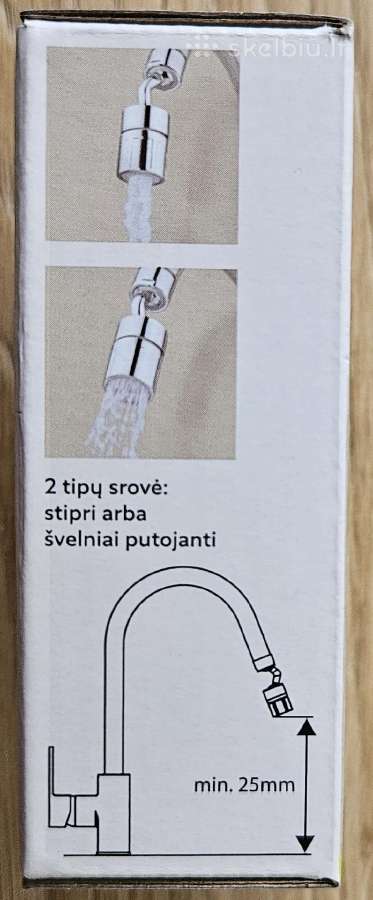 Maišytuvo antgalis pasukamas - nuotraukos Nr. 2