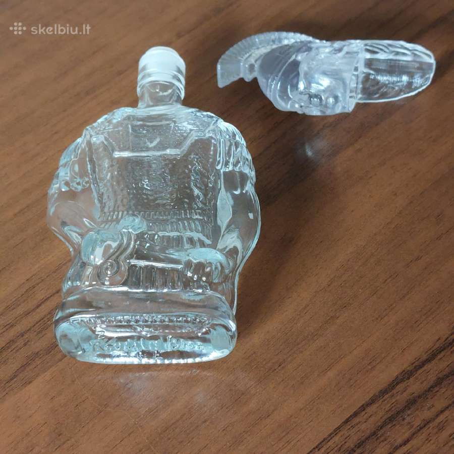 Kolekcinis stiklinis butelis " Antikos karys " - nuotraukos Nr. 8