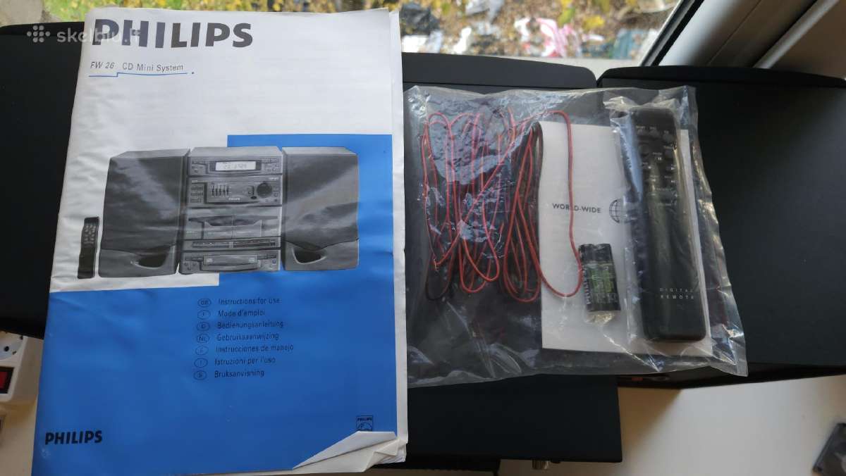 Muzikinis Centras Philips Fw26 - nuotraukos Nr. 10