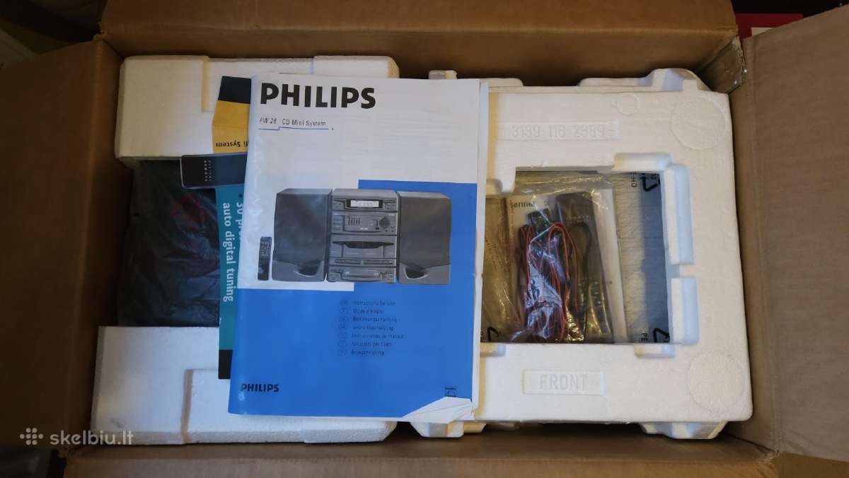 Muzikinis Centras Philips Fw26 - nuotraukos Nr. 11