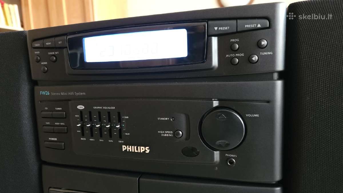 Muzikinis Centras Philips Fw26 - nuotraukos Nr. 4