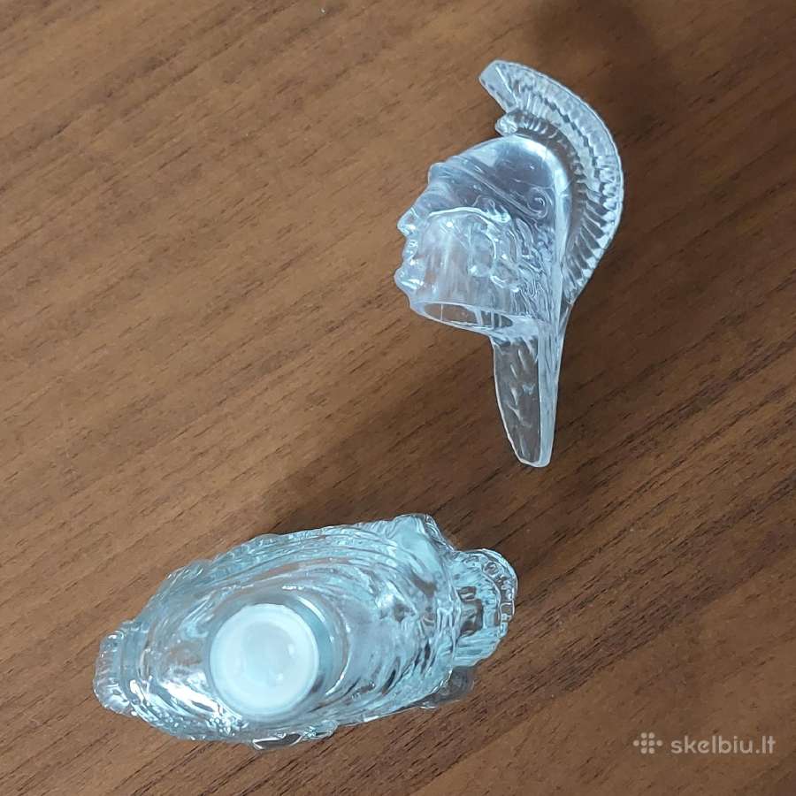Kolekcinis stiklinis butelis " Antikos karys " - nuotraukos Nr. 12