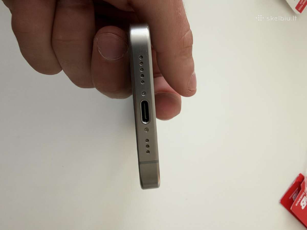 Parduodu iPhone 15 Pro, 256 GB - nuotraukos Nr. 6