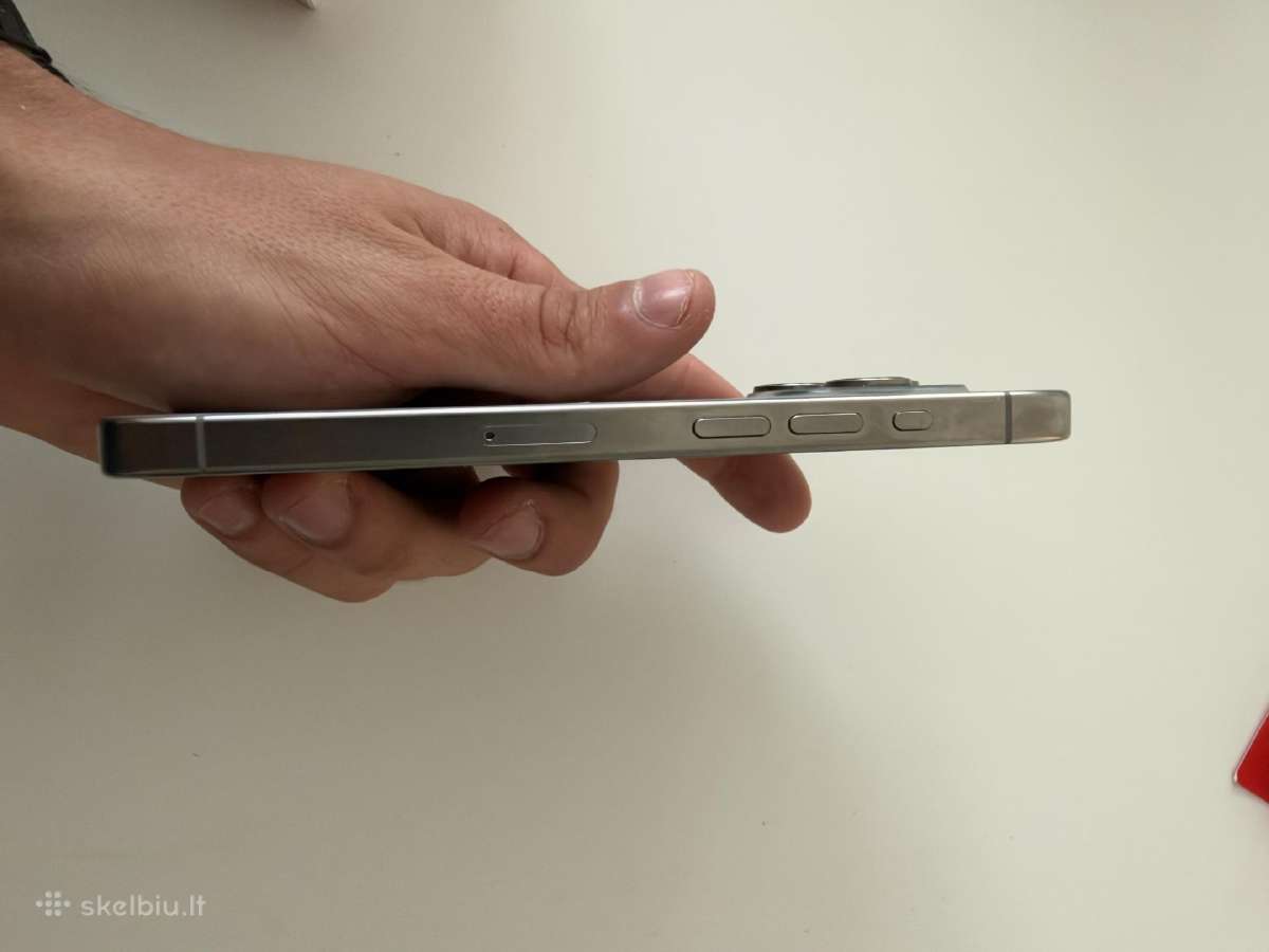 Parduodu iPhone 15 Pro, 256 GB - nuotraukos Nr. 7