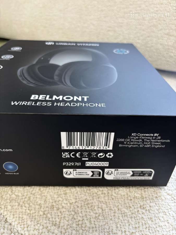 Urban Vitamin Belmont wireless headphone - nuotraukos Nr. 2